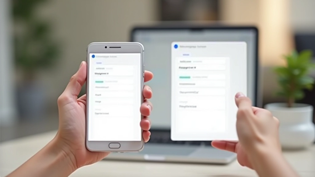 Formulaire responsive affichant l'adaptation du positionnement des étiquettes entre desktop et mobile